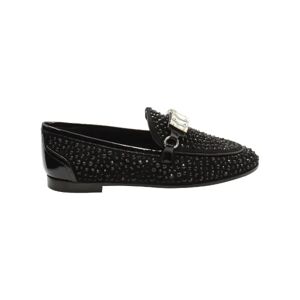 Giuseppe Zanotti Pre-owned , Pre-owned Suede flats ,Black female, Sizes: 2 UK