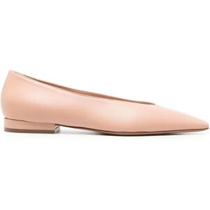 Lanvin , Elegant Pale Abricot Swing Ballerinas ,Beige female, Sizes: 6 UK, 3 UK, 5 UK