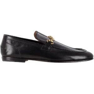 Gucci Vintage , Pre-owned Leather flats ,Black male, Sizes: 6 1/2 UK