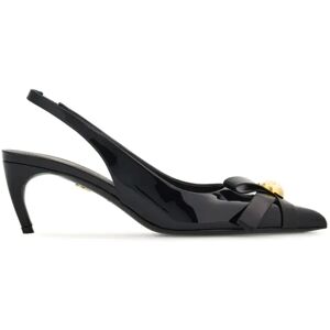 Salvatore Ferragamo , Ferragamo With Heel Black ,Black female, Sizes: 1 1/2 UK, 3 1/2 UK, 4 1/2 UK, 2 1/2 UK, 4 UK, 5 1/2 UK