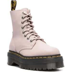 Dr. Martens , Vintage Taupe Lace-up Boots ,Pink female, Sizes: 5 UK, 6 UK, 4 UK