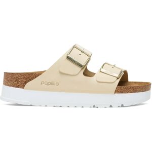 Birkenstock , Classic Ecru Platform Sandal ,Beige female, Sizes: 5 UK, 7 UK, 8 UK, 6 UK, 2 UK, 4 UK, 3 UK