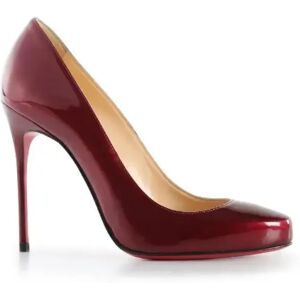 Christian Louboutin Pre-owned , Pre-owned Leather heels ,Red female, Sizes: 5 UK