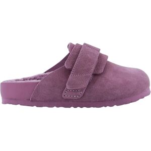 Birkenstock , Nagoya Suede Mule with Adjustable Strap ,Purple female, Sizes: 3 UK