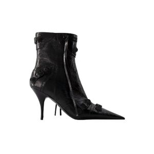 Balenciaga Vintage , Pre-owned Leather boots ,Black female, Sizes: 4 1/2 UK