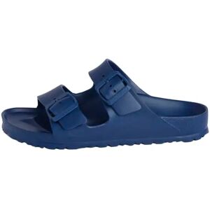 Birkenstock , Birkenstock Flat shoes Blue ,Blue female, Sizes: 3 UK, 6 UK