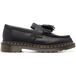 Dr. Martens , Black Leather Tassel Chunky Loafers ,Black female, Sizes: 4 UK