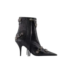 Balenciaga , Pre-owned Leather boots ,Black female, Sizes: 5 UK