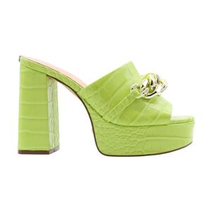 Guess , High Heel Sandals ,Green female, Sizes: 7 UK, 4 UK, 8 UK