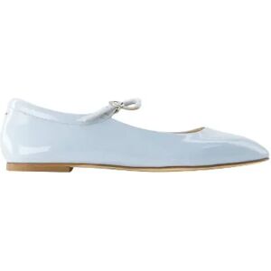 aeyde , Leather flats ,Blue female, Sizes: 4 UK, 2 UK