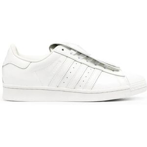 Adidas , Fringe Low Top Sneakers, Leather, Rubber Sole ,White female, Sizes: 3 UK