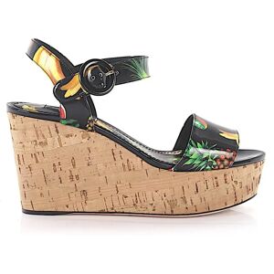 Dolce & Gabbana , Sophisticated Wedges ,Black female, Sizes: 2 UK