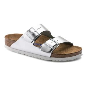 Birkenstock , Arizona Soft Footbed Sandals ,Gray female, Sizes: 7 UK, 4 UK, 3 UK, 5 UK, 8 UK, 6 UK