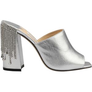 Jimmy Choo , Versatile Decolletes for All Climates ,Gray female, Sizes: 7 UK, 6 1/2 UK