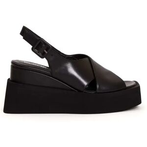 Elena Iachi , Women`s Shoes Wedges Nero Aw22 ,Black female, Sizes: 2 UK, 4 UK, 5 UK