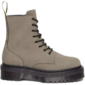 Dr. Martens , Jadon Milled Nubuck Grey Boots ,Gray female, Sizes: 10 UK, 11 UK, 8 UK