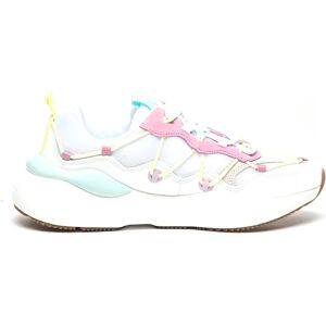 Guess , Multicoloured Laced Sneakers for Women ,Multicolor female, Sizes: 6 UK