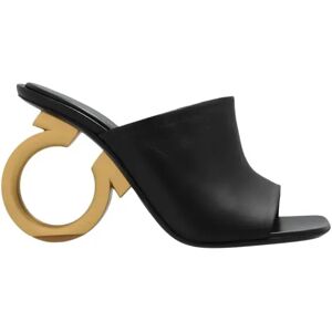 Salvatore Ferragamo , ‘Astro’ mules ,Black female, Sizes: 5 1/2 UK