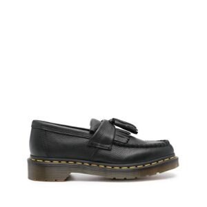 Dr. Martens , Black Leather Loafers ,Black female, Sizes: 6 1/2 UK, 7 UK, 5 UK, 3 UK, 6 UK, 4 UK