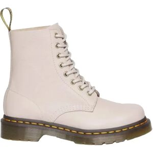 Dr. Martens , Taupe Pascal Lace-up Shoes ,Beige female, Sizes: 7 UK, 8 UK, 5 UK, 4 UK