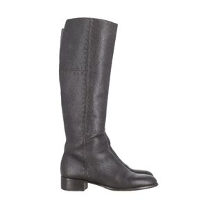 Fendi Vintage , Pre-owned Leather boots ,Black female, Sizes: 5 UK