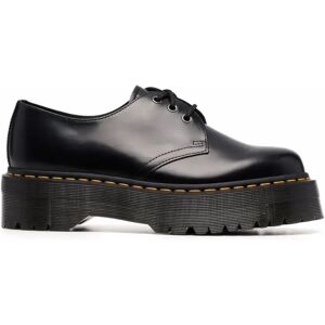 Dr. Martens , Black Flat Shoes with Lace-up Closure ,Black female, Sizes: 6 1/2 UK