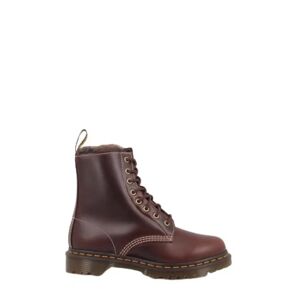 Dr. Martens , Brown Flat Lace-Up Boots ,Brown female, Sizes: 6 UK, 7 UK, 5 UK, 4 UK