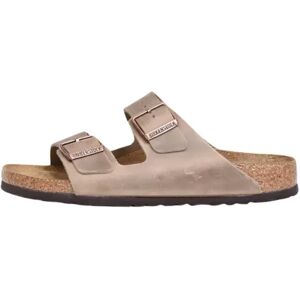 Birkenstock , Arizona SFB Oiled Sandals ,Brown female, Sizes: 8 UK