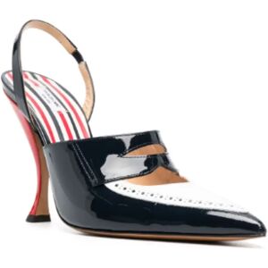 Thom Browne , Flat shoes for women ,Black female, Sizes: 3 1/2 UK, 4 UK, 4 1/2 UK, 3 UK