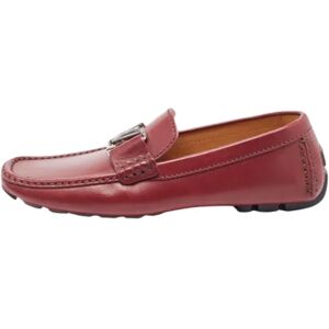 Louis Vuitton Vintage , Pre-owned Leather flats ,Red female, Sizes: 8 UK