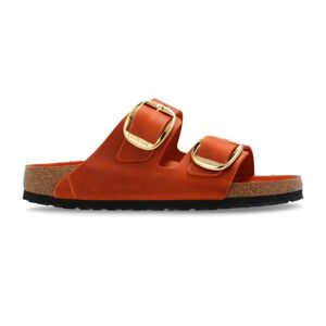 Birkenstock , Arizona Bug Buckle slides ,Brown female, Sizes: 5 UK, 4 UK, 3 UK, 7 UK, 6 UK