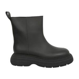 Gia Borghini , Rubber ankle boots ,Black female, Sizes: 3 UK, 7 UK