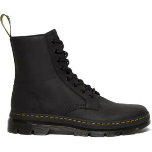 Dr. Martens , Black Leather Combs Boots ,Black female, Sizes: 10 UK, 12 UK