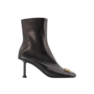Balenciaga Vintage , Pre-owned Leather boots ,Black female, Sizes: 5 UK