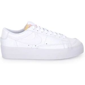 Nike , Blazer Low Platform Sneakers ,White male, Sizes: 7 UK