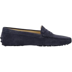 Tod's , Loafers ,Blue female, Sizes: 4 UK, 8 UK, 5 1/2 UK, 5 UK, 6 UK, 4 1/2 UK