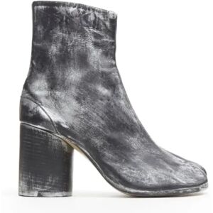 Maison Margiela Pre-owned , Pre-owned Leather boots ,Gray female, Sizes: 6 UK