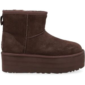 UGG , Classic Mini Platform Boots Brown ,Brown female, Sizes: 7 UK