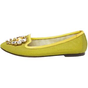 Dolce & Gabbana Pre-owned , Pre-owned Mesh flats ,Yellow female, Sizes: 4 1/2 UK