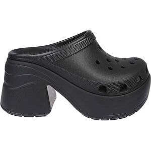 Crocs , Black Heeled Platform Sandals Front Photos ,Black female, Sizes: 3 UK, 2 UK, 5 UK, 4 UK, 6 UK, 7 UK