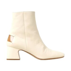Maison Margiela , Stylish Leather Boots for Men ,Beige female, Sizes: 6 UK, 4 1/2 UK, 5 1/2 UK, 4 UK, 6 1/2 UK, 3 UK
