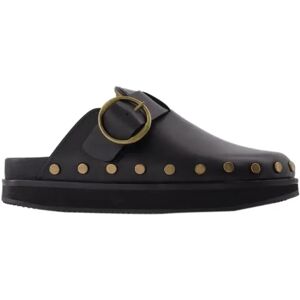 Isabel Marant Pre-owned , Pre-owned Leather flats ,Black female, Sizes: 4 UK