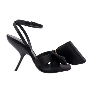 Salvatore Ferragamo , Luxurious Satin High Heel Sandals ,Black female, Sizes: 2 1/2 UK, 4 1/2 UK, 4 UK, 5 UK, 3 1/2 UK