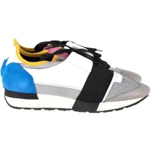 Balenciaga Vintage , Pre-owned Multicolored Leather Balenciaga Sneakers ,Multicolor female, Sizes: 5 UK