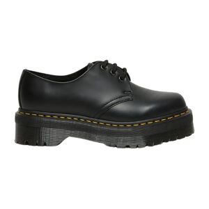 Dr. Martens , 1461 Quad Black Yellow Shoes ,Black female, Sizes: 6 1/2 UK, 4 UK, 6 UK, 5 UK