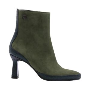 Floris van Bommel , Saxi 01.04 Heeled Boots ,Green female, Sizes: 6 UK