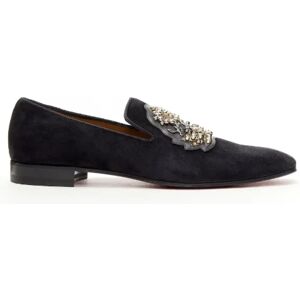 Christian Louboutin Pre-owned , Pre-owned Suede flats ,Black female, Sizes: 9 UK