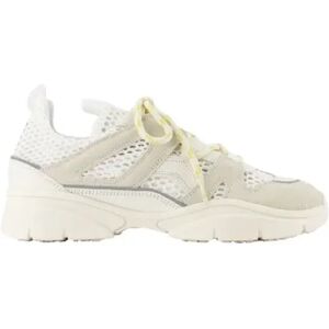 Isabel Marant , Fabric sneakers ,White female, Sizes: 3 UK