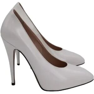 Gucci Vintage , Pre-owned Leather heels ,White female, Sizes: 5 UK