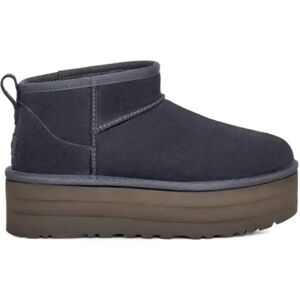 UGG , Classic Ultra Mini Platform Boots ,Blue female, Sizes: 7 UK, 6 UK